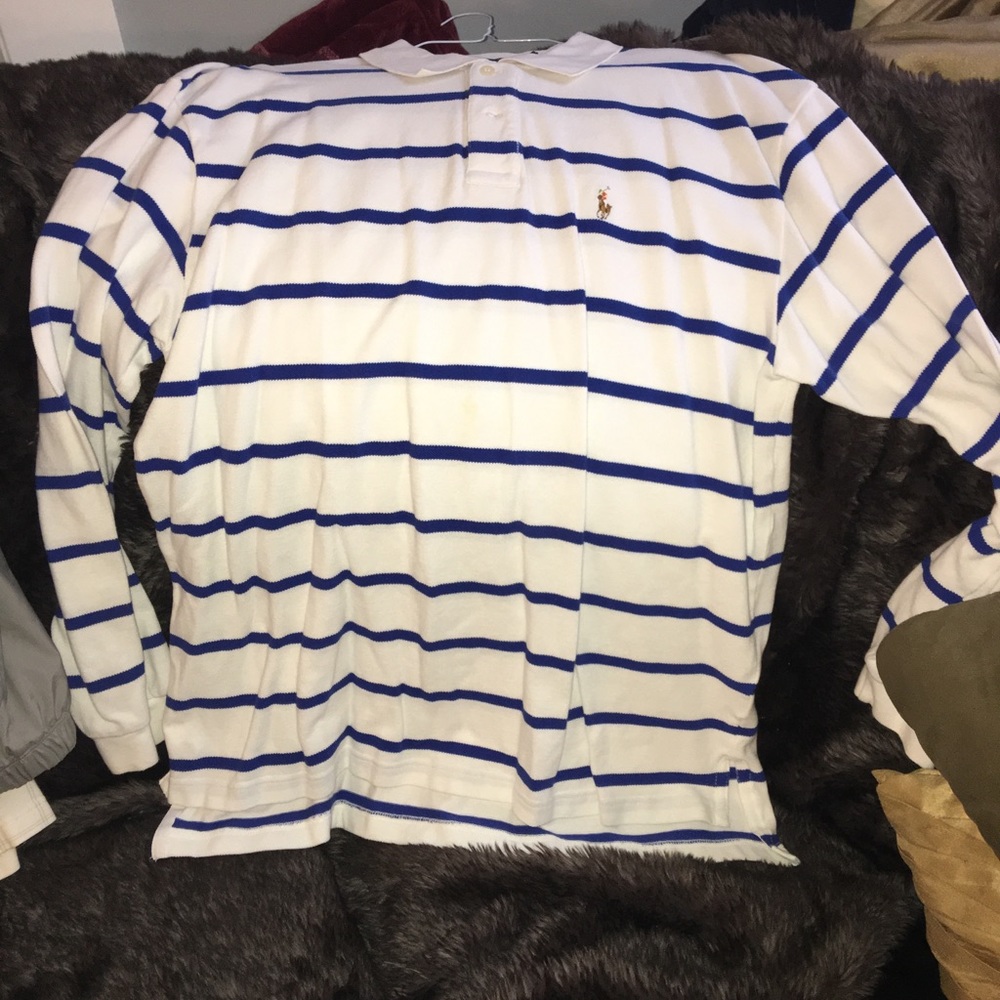 Stripped long sleeved shirt